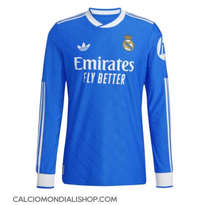 Maglie da calcio Real Madrid Terza Maglia 2025-26 Manica Lunga Maglie da calcio Real Madrid Terza Maglia 2025-26 Manica Lunga